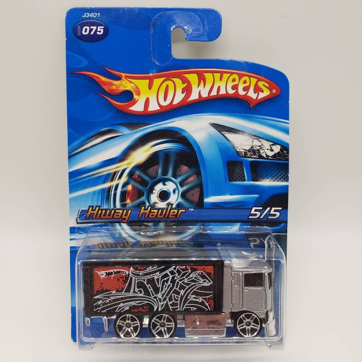 Hiway Hauler - Delivery Truck - Moving Truck - Diecast Metal Car - Model Toy Car - Hot Wheels