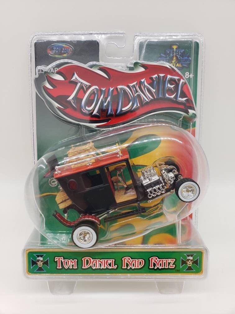 Tom Daniel Tijuana Taxi Black Rad Ratz Collectible Diecast Scale Model Miniature Toy Car Perfect Birthday Gift