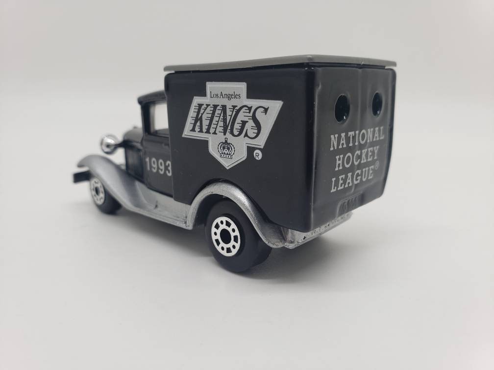 Matchbox Los Angeles Kings Model A Ford Van Black Team Collectible Miniature Scale Model Toy Car Perfect Birthday Gift
