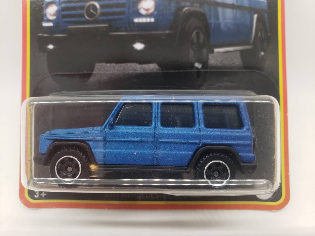 Matchbox Mercedes-Benz G 500 Matte Metalflake Blue Mercedes-Benz Special Perfect Birthday Gift Miniature Collectable Model Toy Car