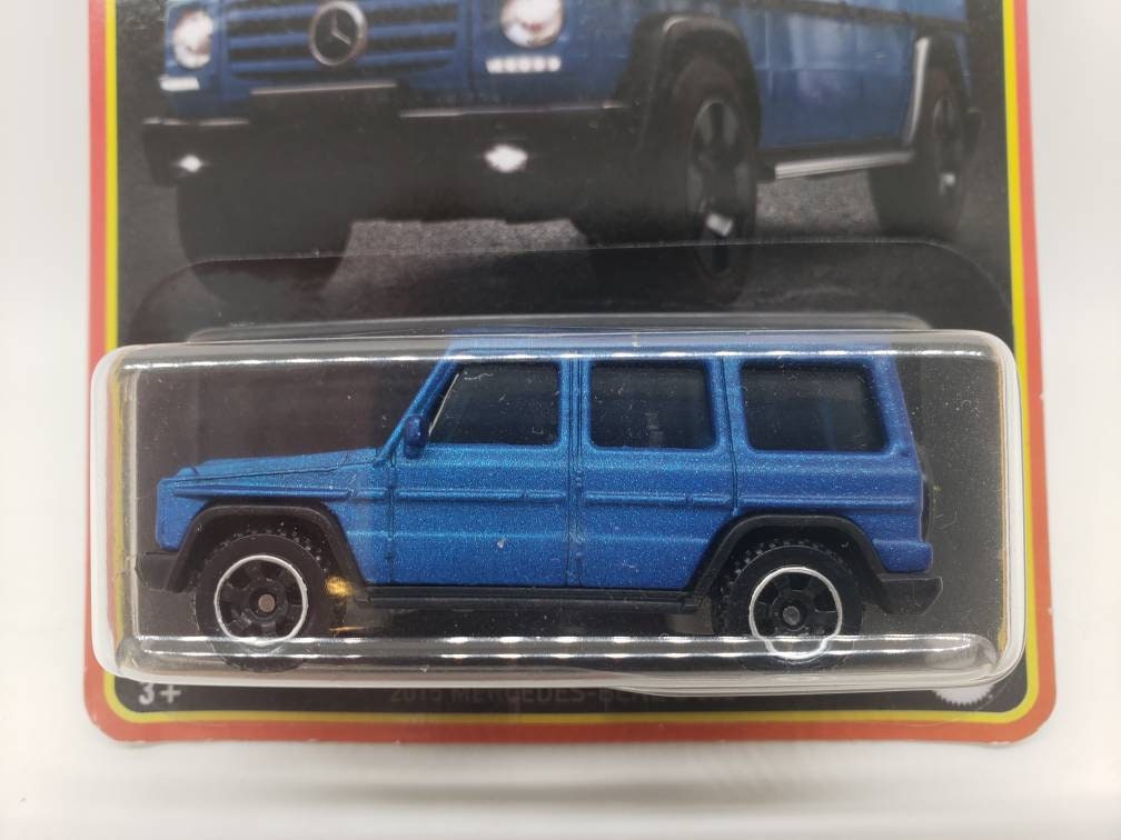 Matchbox Mercedes-Benz G 500 Matte Metalflake Blue Mercedes-Benz Special Perfect Birthday Gift Miniature Collectable Model Toy Car