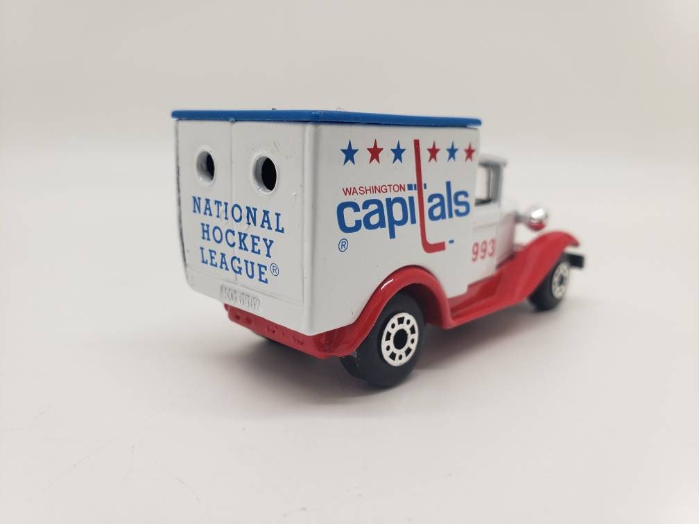 Matchbox Washington Capitals Model A Ford Van White Team Collectible Miniature Scale Model Toy Car Perfect Birthday Gift
