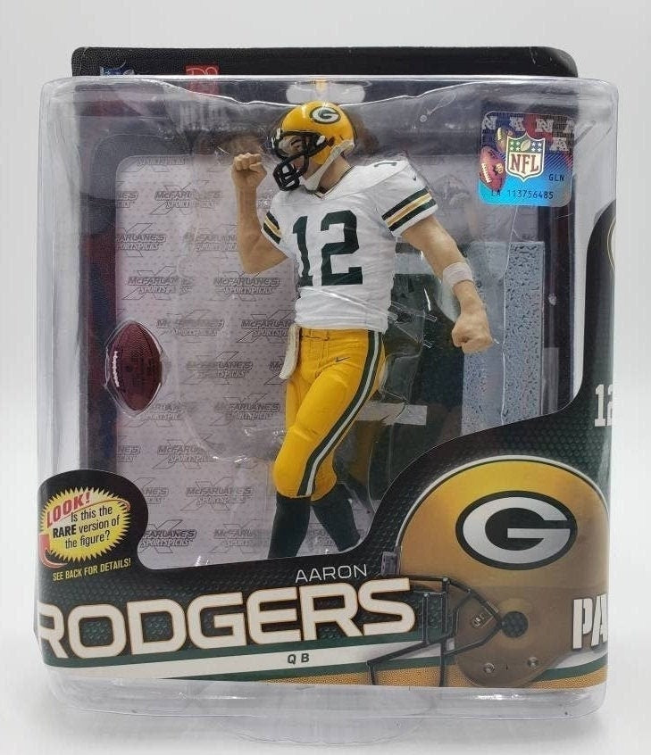 Aaron Rodgers Green Bay Packers Collectible McFarlane Sports Action Figure