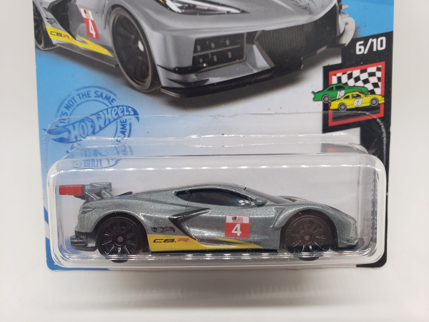Hot Wheels Corvette C8R Grey HW Race Day Perfect Birthday Gift Miniature Collectable Model Toy Car