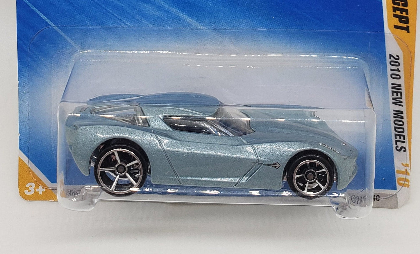 Hot Wheels Corvette Stingray Concept Metalflake Grey New Models Perfect Birthday Gift Miniature Collectable Model Toy Car