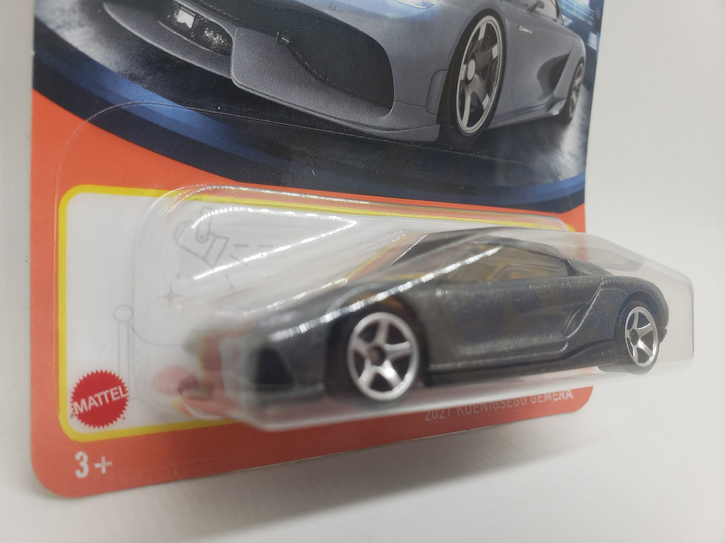 Matchbox Koenigsegg Gemera Gray Collectable Scale Model Miniature Toy Car Perfect Birthday Gift