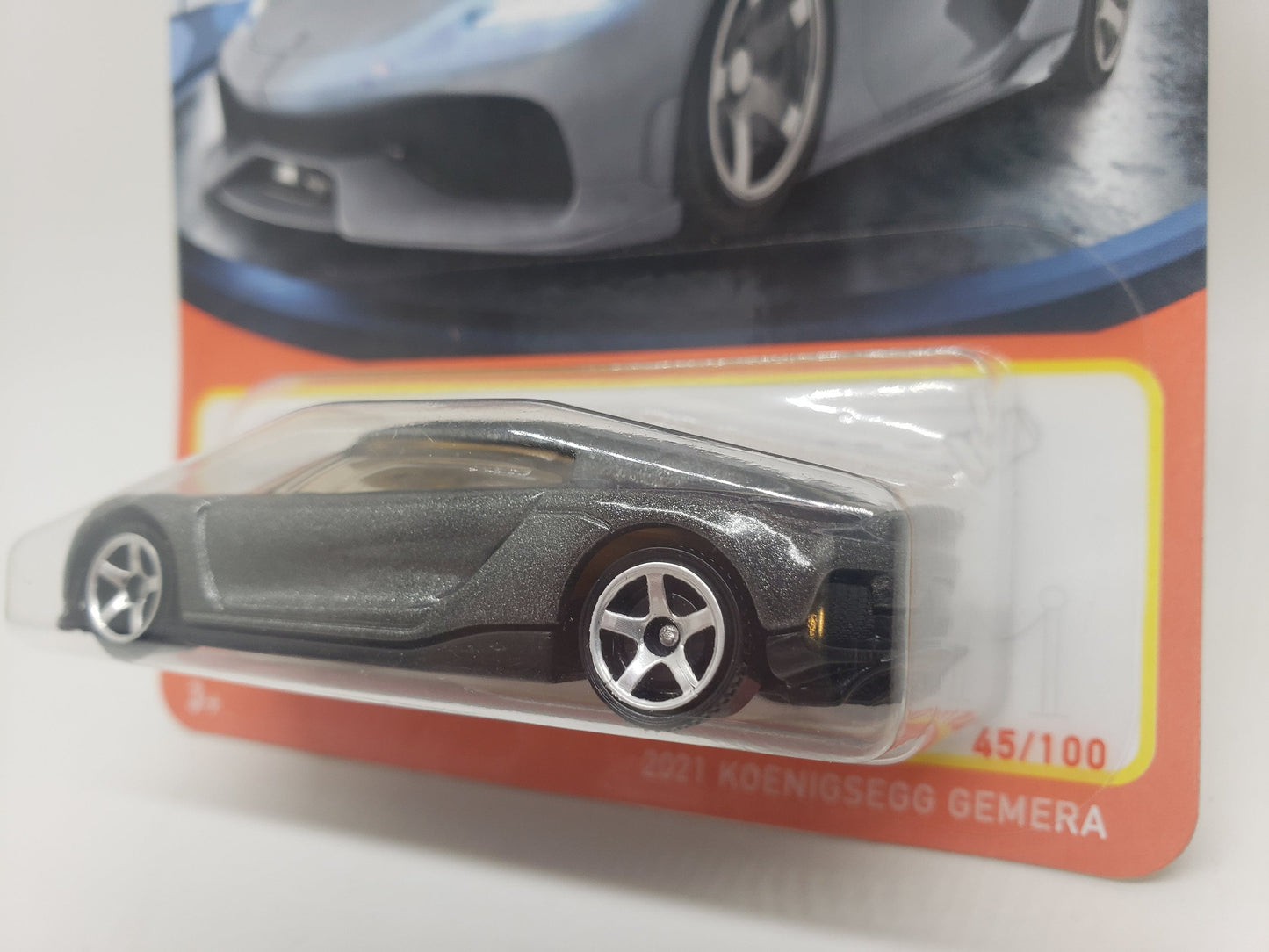 Matchbox Koenigsegg Gemera Gray Collectable Scale Model Miniature Toy Car Perfect Birthday Gift