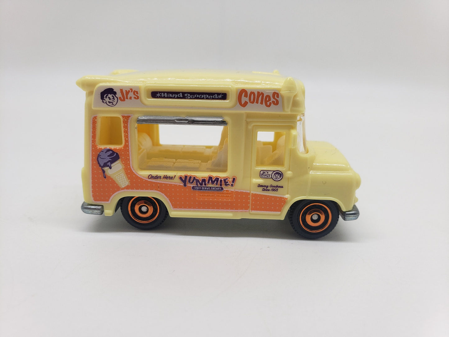Matchbox Ice Cream Van Pale Yellow MBX Service Perfect Birthday Gift Miniature Collectable Scale Model Toy Car