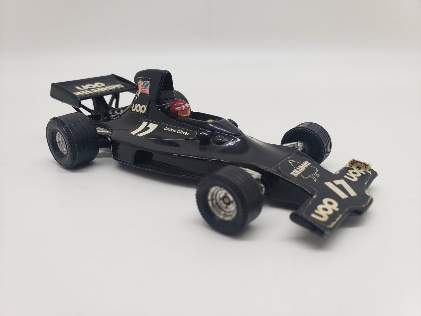 Corgi 1974 Shadow Ford F1 Black Vintage Collectible Replica Scale Model Metal Car Perfect Birthday Gift