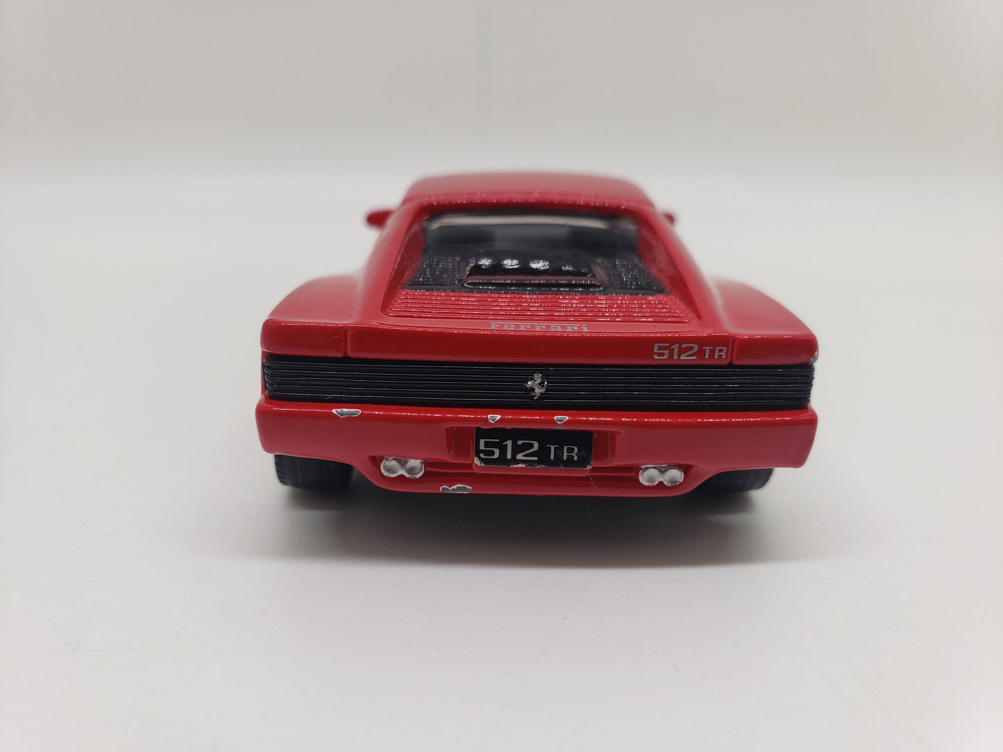 Burago 1992 Ferrari 512 TR Red Vintage Collectable Scale Model Miniature Toy Car Perfect Birthday Gift