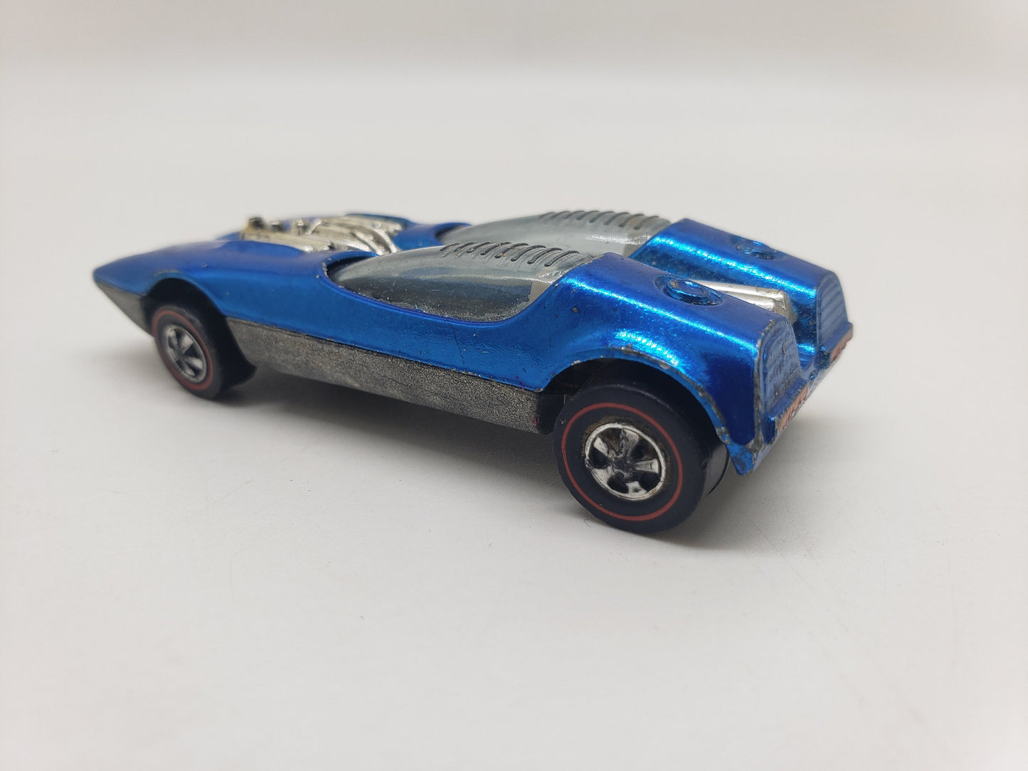 Redline Hot Wheels Splittin Image Blue - 1960s Toy - Vintage Diecast Metal Toy Car - Vintage Hot Wheels