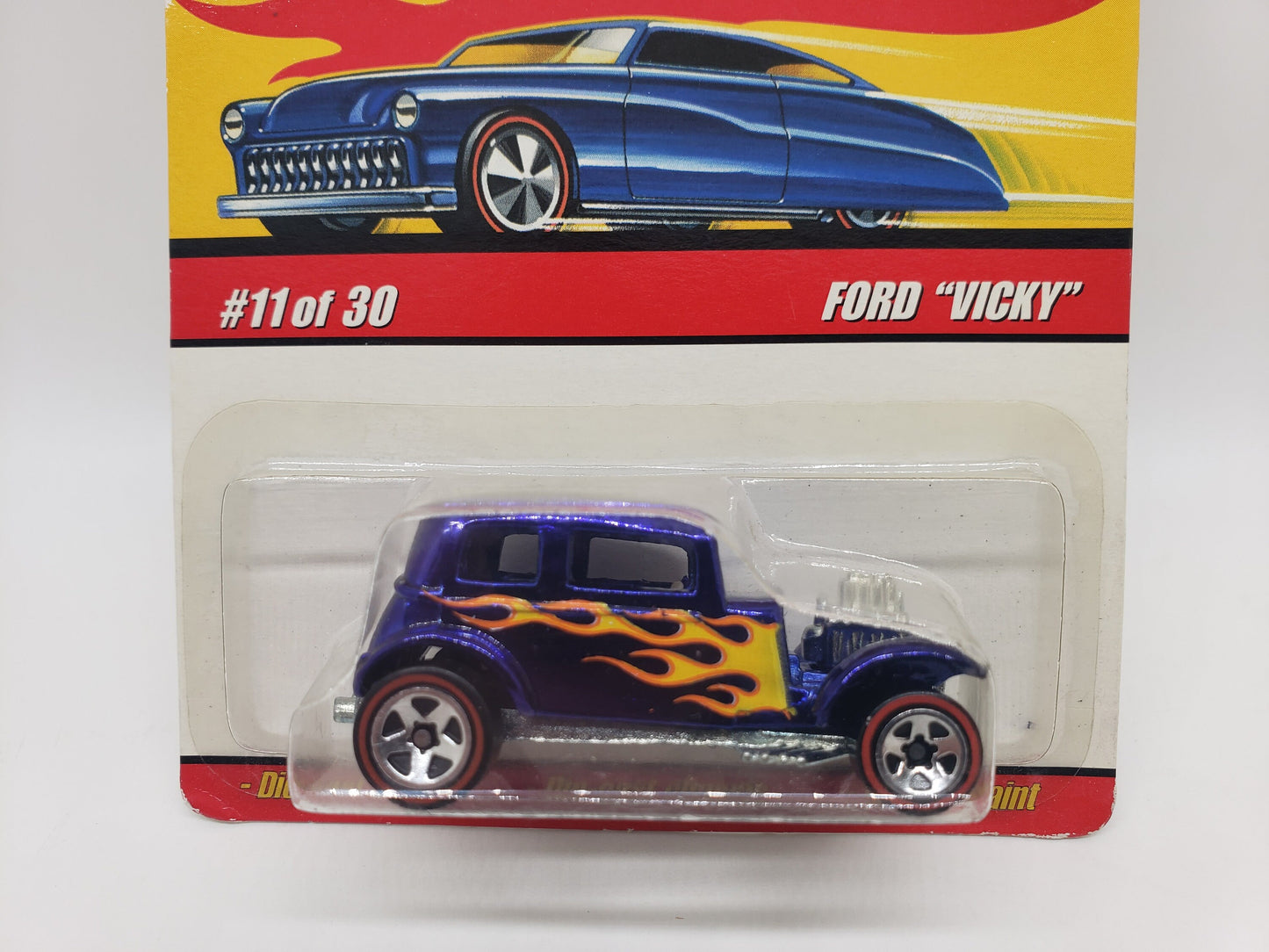 Hot Wheels Ford Vicky Purple Classics Series 3 Miniature Collectible Scale Model Toy Car Perfect Birthday Gift