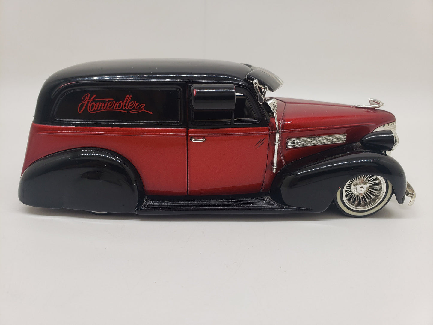Homie Rollerz 39' Chevy Delivery Dark Red Jada Toys Collectible 1:24 Scale Model Toy Car