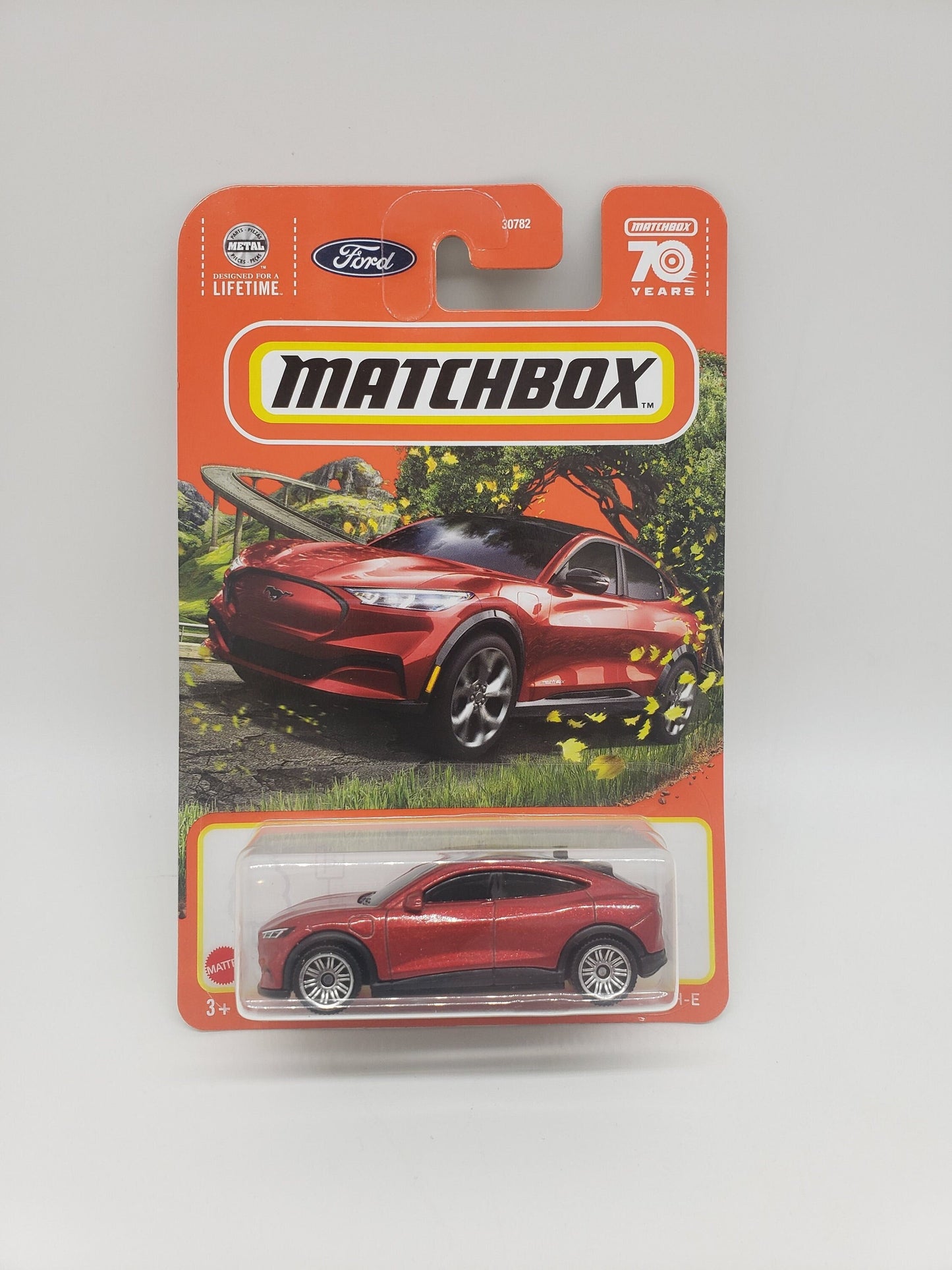 Matchbox Ford Mustang Mach-E Red Collectable Scale Model Miniature Toy Car Perfect Birthday Gift