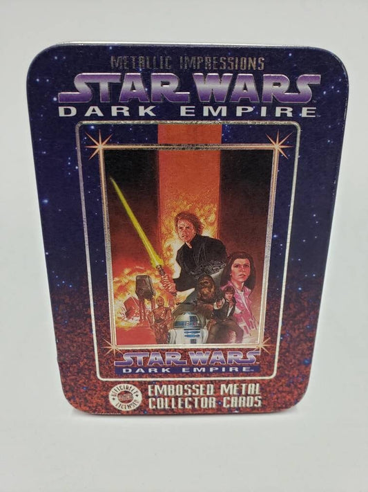 Metallic Impressions Star Wars Dark Empire Collectable Trading Cards Vintage Star Wars Collectible Cards Perfect Birthday Gift