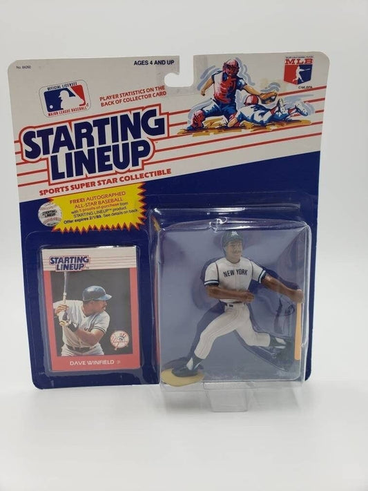 Dave Winfield New York Yankees Gray Starting Lineup Collectable MLB Action Figure Perfect Birthday Gift NY Yankees Man Cave Baseball Decor