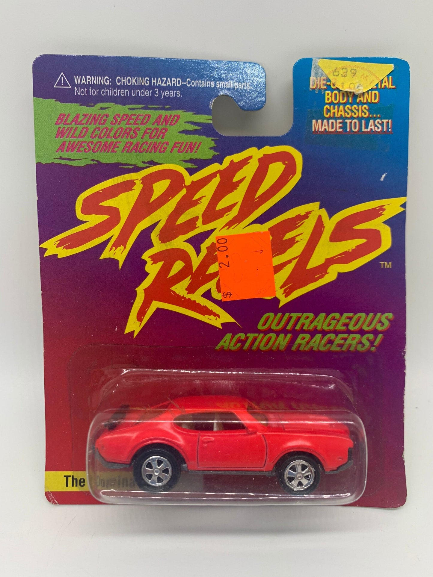 Speed Rebels Muscle Car Collectable Scale Model Miniature Toy Car Lot Perfect Birthday Gift