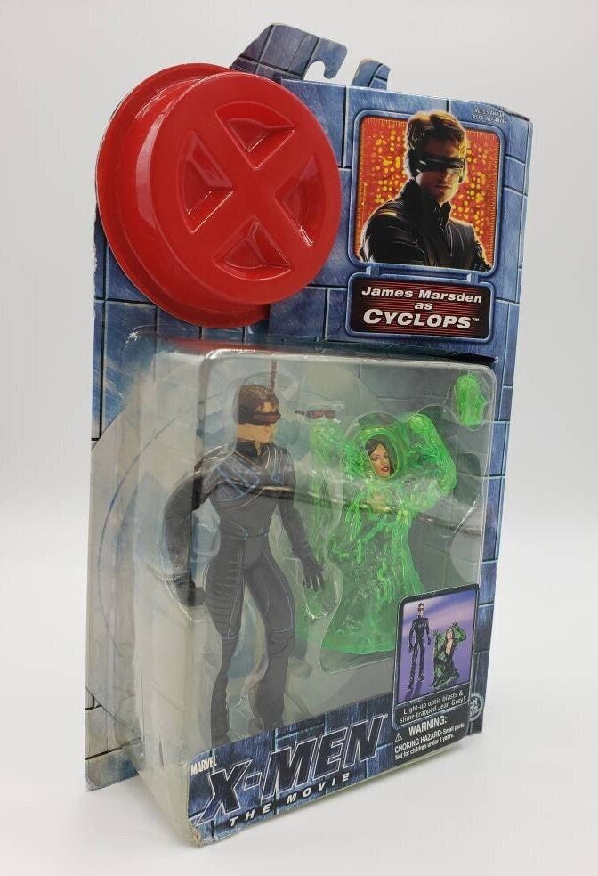 X-Men The Movie Cyclops Action Figure Marvel Collectable Superhero Toy Biz
