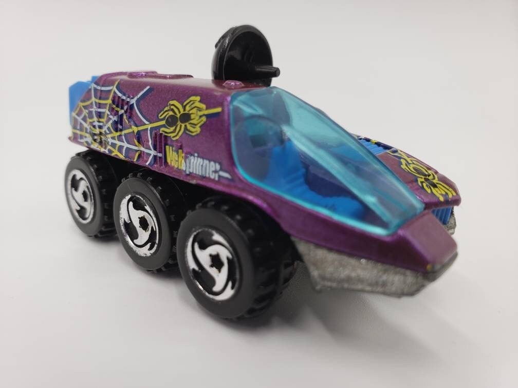 Hot Wheels Radar Ranger Spider Web Spinner Metalflake Purple Buggin' Out Perfect Birthday Gift Miniature Collectable Scale Model Toy Car