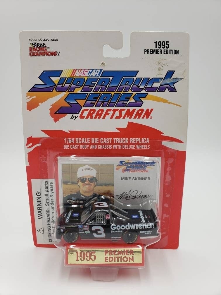 Racing Champions Mike Skinner Goodwrench Nascar Super Truck Black Craftsman Perfect Birthday Gift Miniature Collectable Scale Model Toy Car
