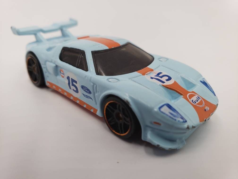 Hot Wheels Ford GT LM Gulf Light Blue HW Speed Graphics Perfect Birthday Gift Miniature Collectable Model Toy Car