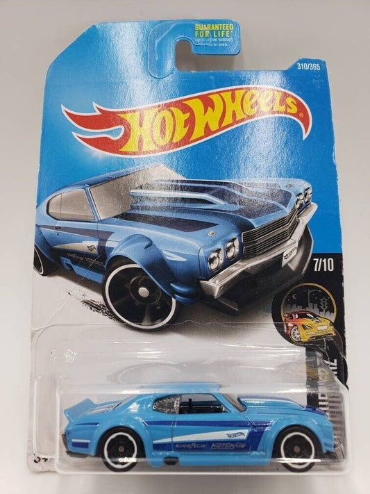1970 Chevy Chevelle Blue Nightburnerz Collectable Miniature Scale Model Toy Car Perfect Birthday Gift