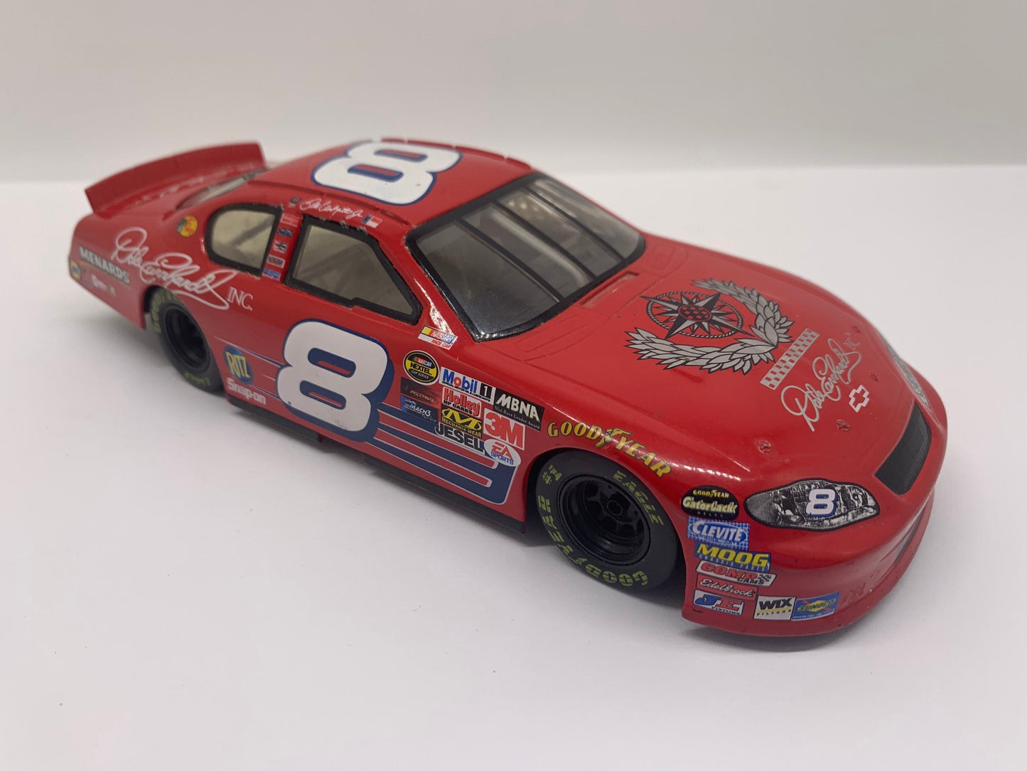 Action Dale Earnhardt Jr Chevy Monte Carlo Red Dale Earnhardt INC Perfect Birthday Gift Collectable 1:24 Scale Model Toy Car Nascar Replica