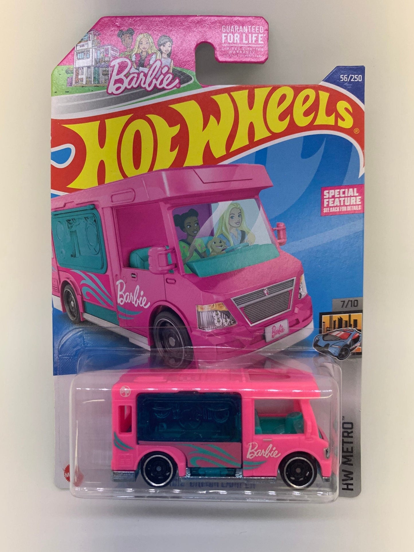 Hot Wheels Barbie Dream Camper Pink HW Metro Perfect Birthday Gift Collectable Miniature Scale Model Toy Car