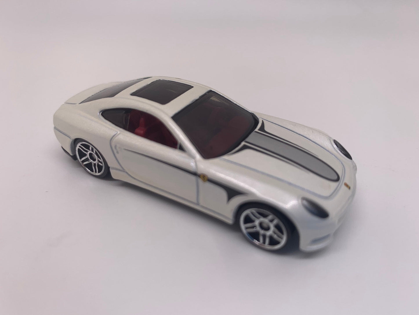 Hot Wheels Ferrari 612 Scaglietti Pearl White Perfect Birthday Gift Miniature Collectible Scale Model Toy Car