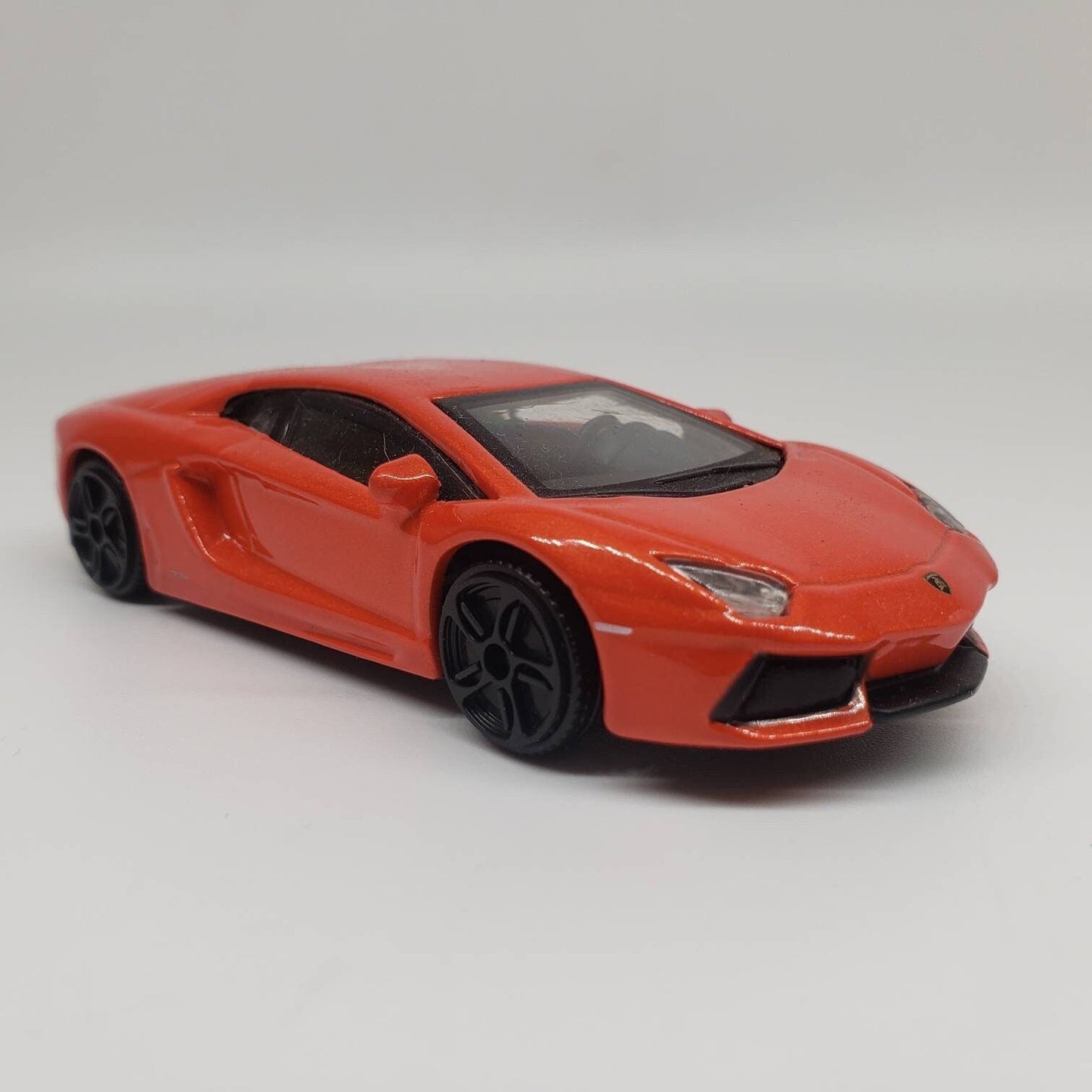 Bburago Lamborghini Aventador Orange Miniature Collectible 145 Scale Model Toy Car