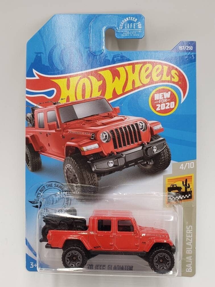 Hot Wheels Jeep Gladiator Red