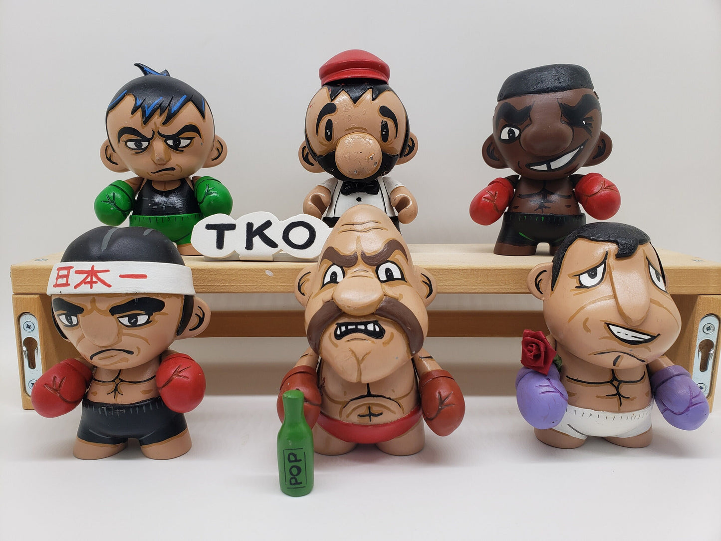 Mike Tyson's Punch-Out!! Rare Collectible Designer Art Vinyl Toy Figure Custom Kidrobot Perfect Birthday Gift