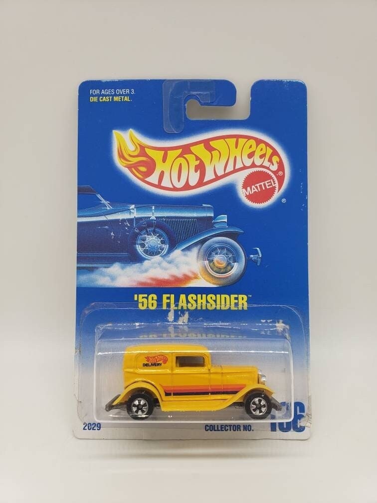 Hot Wheels '32 Ford Delivery Yellow Mainline Collectable Miniature Scale Model Toy Car