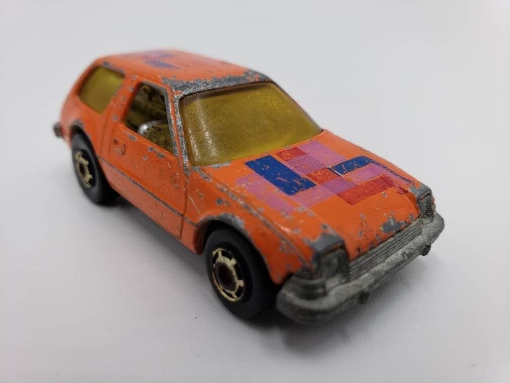 1981 Hot Wheels Packin' Pacer Orange The Hot Ones Miniature Collectable Scale Model Toy Car