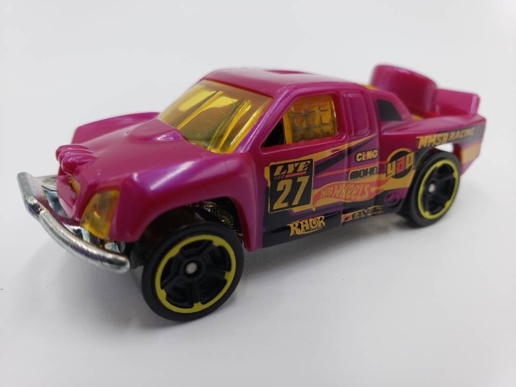 Hot Wheels Off Track Trophy Truck Dark Magenta HW Off Road Rally Racing Miniature Collectible Scale Model Toy car